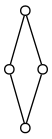 A diamond shaped lattice